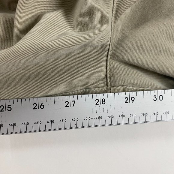 Vintage Levi's Silver Tab Chino Khaki Pants Mens 32 x 30 Measures 33 x 28.25 - Picture 13 of 13